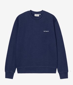 Carhartt WIP Script Embroidery Sweatshirt (jupiter white)
