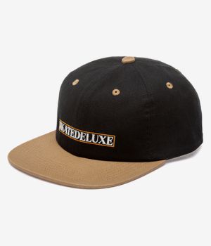 skatedeluxe Square 6 Panel Cap (black)