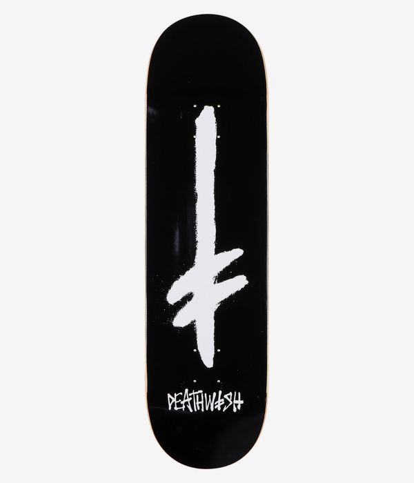 Deathwish Gang Spray 8.5" Skateboard Deck (black white)