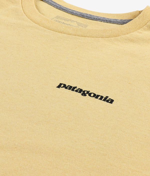 Patagonia P-6 Logo Responsibili T-Shirty (milled yellow)