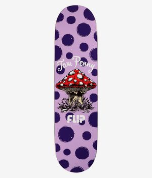 Flip Penny Dots Reboot 8.13" Skateboard Deck (purple)