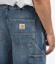 Carhartt WIP Double Knee Pant Shorts (blue old used wash)