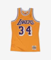 Mitchell&Ness Los Angeles Lakers Shaquille O'Neal Camiseta de tirantes (light gold)
