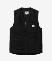 Carhartt WIP Arbor Organic Dearborn Vest (black aged canvas)