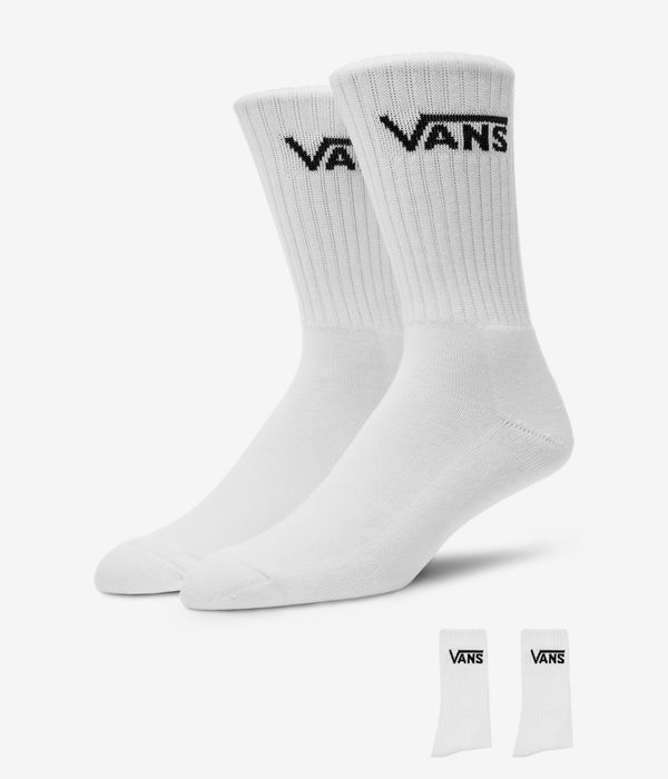 Vans Classi Rox Socken US 3,5-17 (white) 3er Pack
