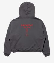 Paradise NYC Bad Girls Felpa Hoodie con zip (vintage black)