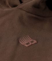 Bronze 56k B Logo Puff Print Sudadera (brown)