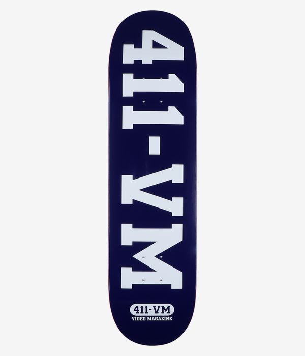 411 Athletic 8.25" Skateboard Deck (navy)