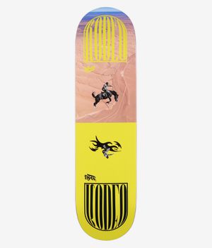 Über Rodeo Twin Tail 8.25" Skateboard Deck (yellow)