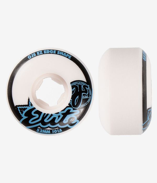 Shop OJ Elite EZ Edge II Wheels (white) 52mm 101A 4 Pack online