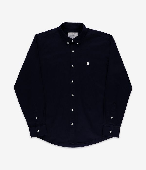 Carhartt WIP Madison Shirt (dark navy wax)