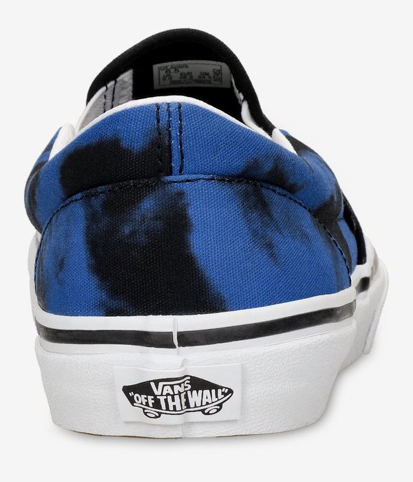 Vans Classic Slip-On Buty kids (oversized tie dye dazzling blue)
