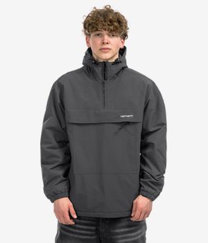 Carhartt WIP Windbreaker Pullover Supplex Jacke (graphite white)