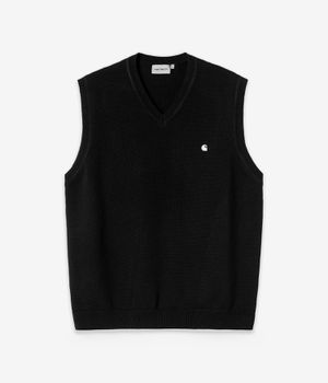 Carhartt WIP Madison Vest Sweatshirt (black white)