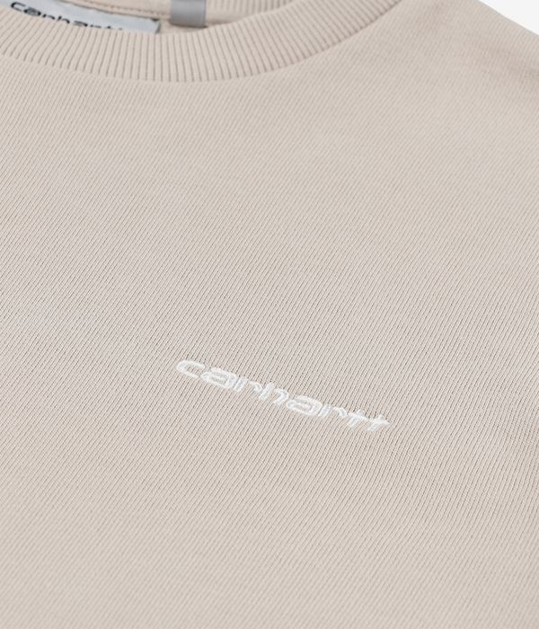 Carhartt WIP Script Embroidery Bluza (barchan white)