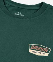 Brixton Regal T-Shirt (deep emerald rust sand)