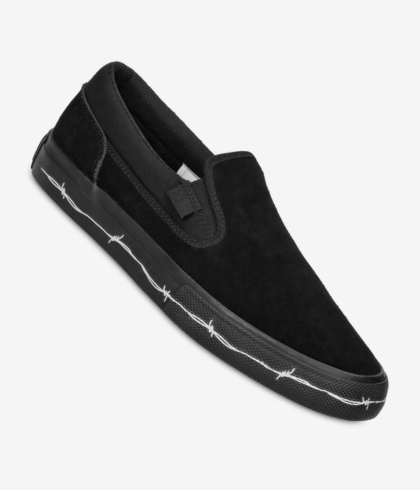DC Manual Slip-On Schoen (black print)