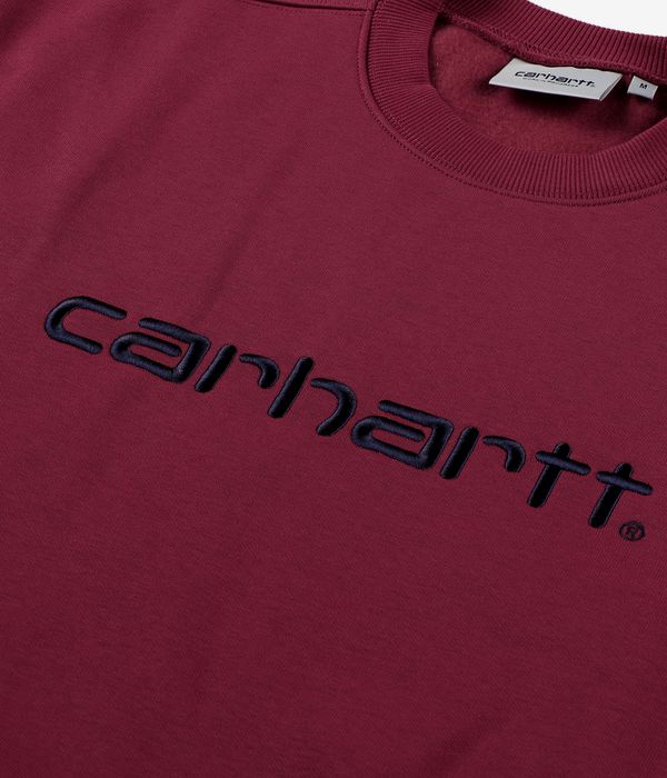 Carhartt WIP Basic Sweatshirt (scarlet graphite)