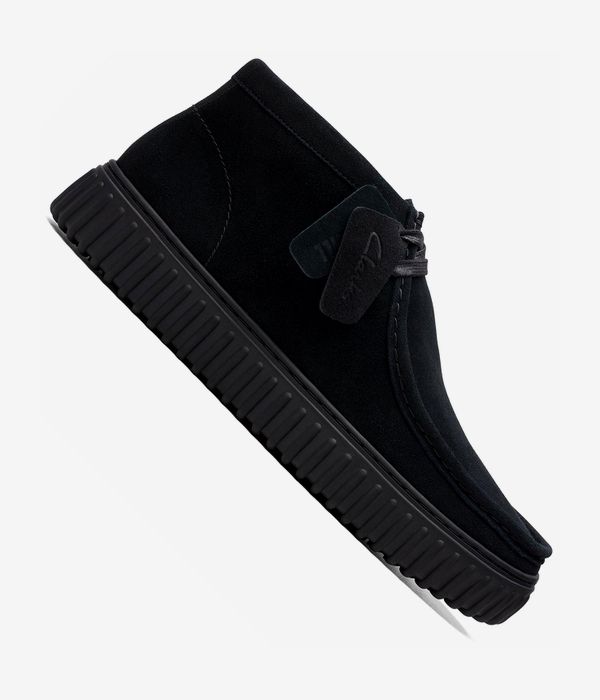 Clarks Originals Torhill Hi Shoes (black suede)
