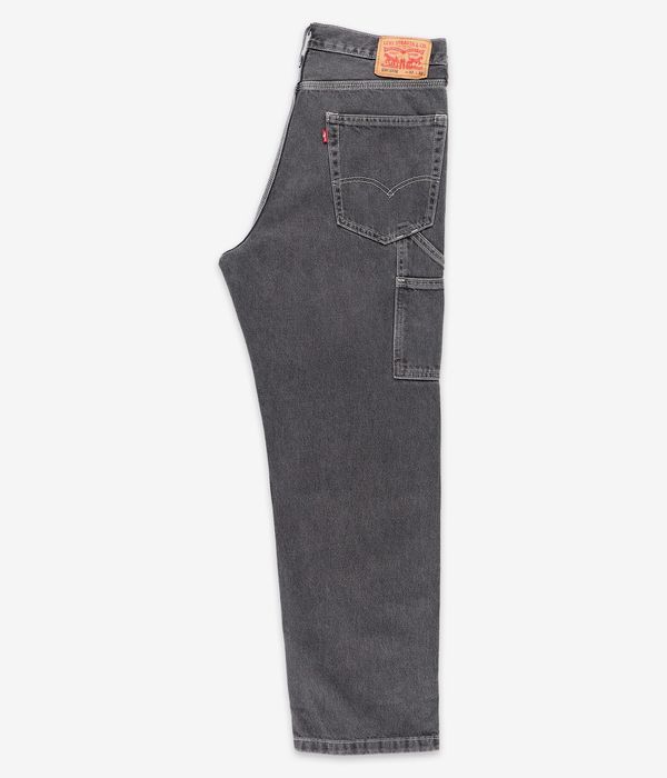 Shop Levi's Stay Loose Carpenter Jeans (black stonewash) online |  skatedeluxe