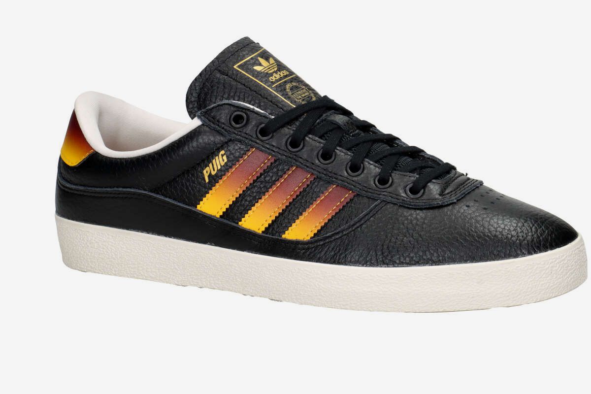 adidas Skateboarding Puig Indoor Shoes (core black shard yellow)