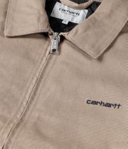 Carhartt WIP Module Script Watertown Jacke (leather black rigid)