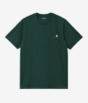 Carhartt WIP American Script Organic T-Shirt (conifer)