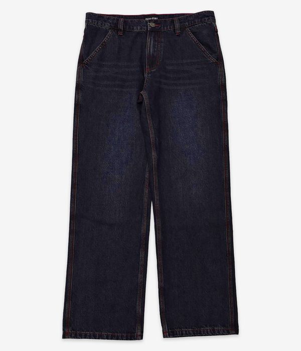 Passport Workers Club Bootcut Jeans (washed navy)