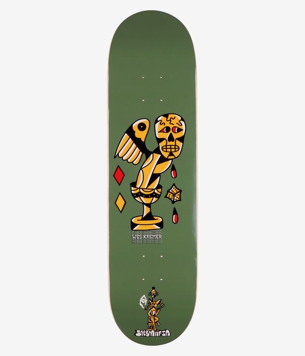 Sk8Mafia Kremer Smug 8.25" Planche de skateboard (green)