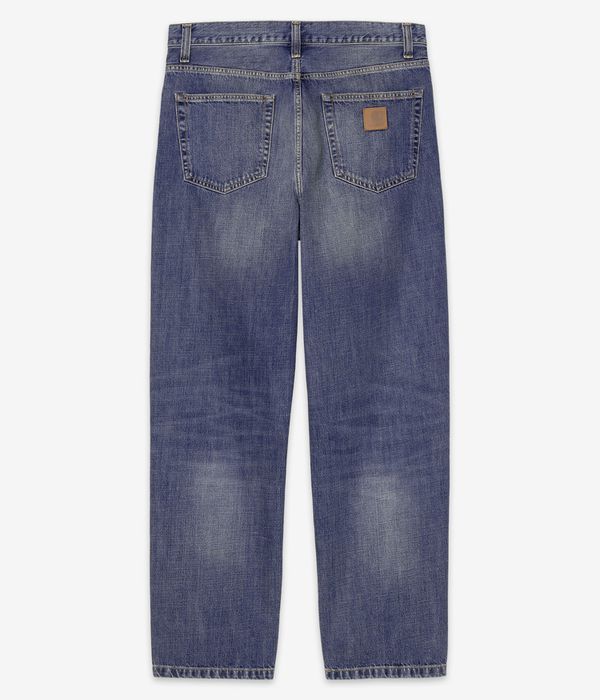 Carhartt WIP Aaron Pant Cotton Camano Jeans (blue dark used wash)