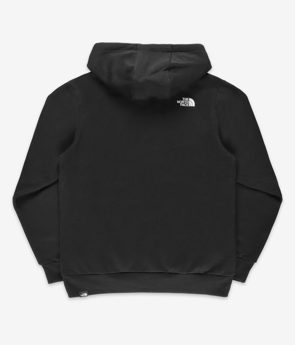 The North Face Simple Dome Zip-Sweatshirt avec capuchon (tnf black)