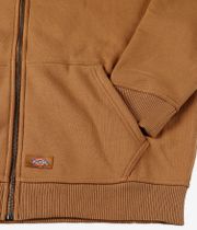 Dickies x Thrasher Through Bluza z Kapturem na Zamek (brown duck)