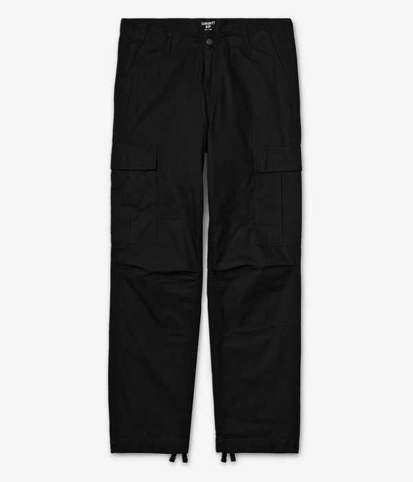 Carhartt WIP Regular Cargo Pant Columbia Pantaloni (black rinsed)