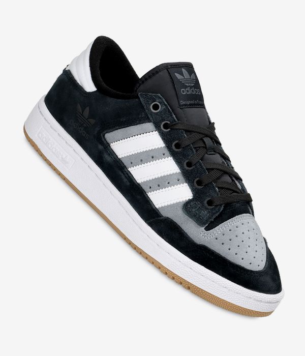 adidas Skateboarding Centennial 85 Low Schuh (core black grey white)