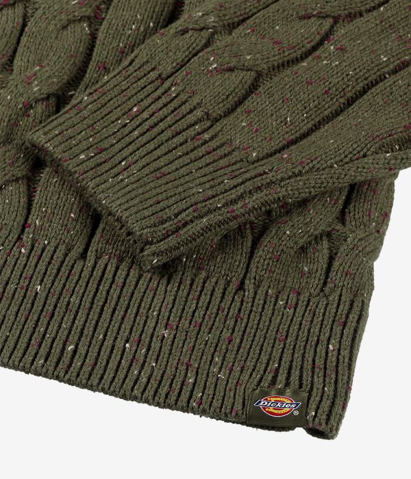 Dickies Vanleer Cable Felpa (military gr)