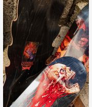 Creature x Cannibal Corpse Skull And Blood 8.53" Deska do deskorolki (black)