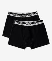 Antix Bicolor Boxers (black) 2 Pack