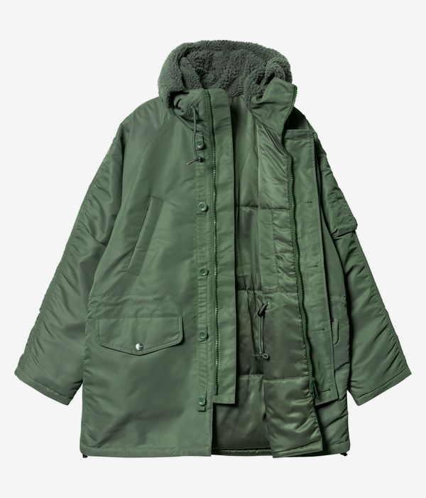 Carhartt WIP HD Olten Parka Jacket (duck green)