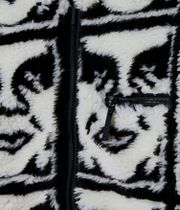 Obey Repeated Icon Sherpa Kurtka (black multi)