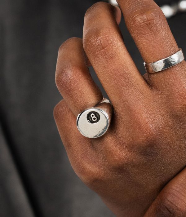 Twojeys 8 Ball Anello (silver)