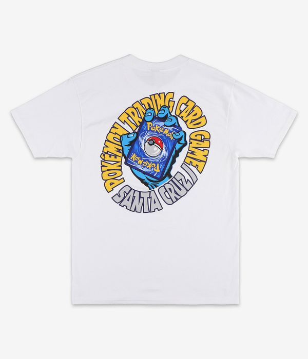 Santa Cruz x Pokémon TCG Hand T-Shirt (white)
