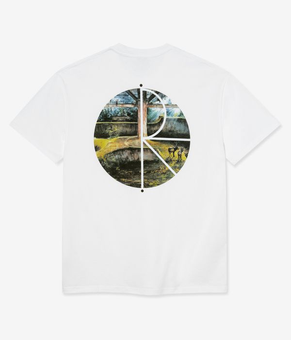 Polar Fill Logo Burnside 2084 T-Shirt (white)