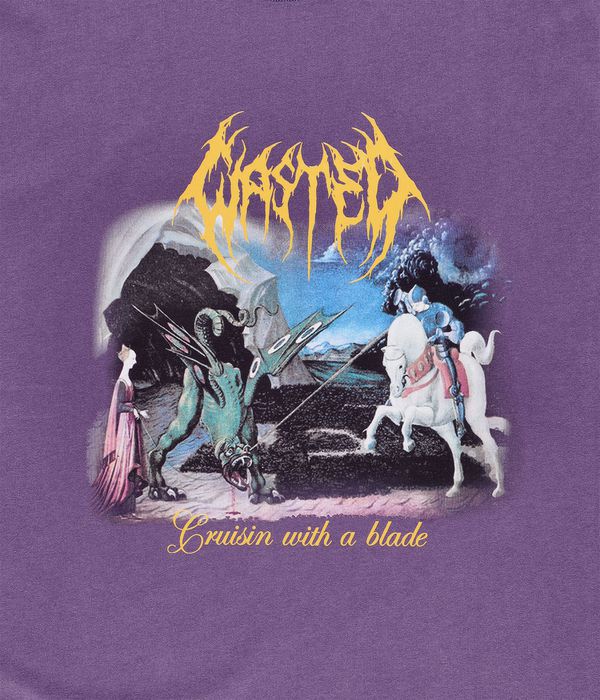 Wasted Paris Tale T-Shirt (faded imperial purple)