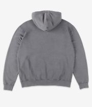 skatedeluxe World Patch Organic sweat à capuche (washed charcoal)