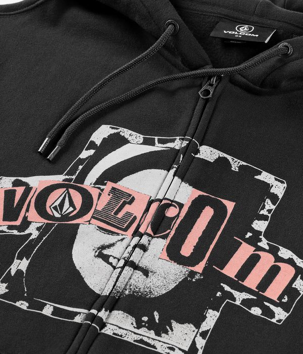 Volcom Stick Stoner Zip-Hoodie (antique black)