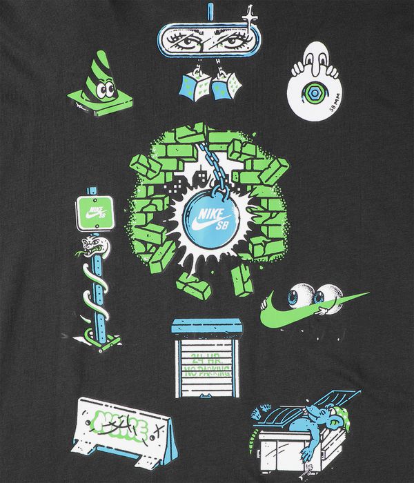 Nike SB M90 Skate Char T-Shirt (off noir)