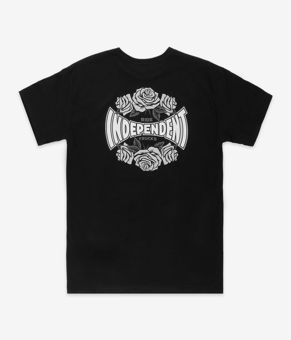 Independent Rose Span T-Shirt (black)