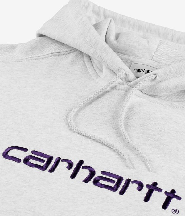 Carhartt WIP W' Basic Bluzy z Kapturem women (ash heather tyrian)
