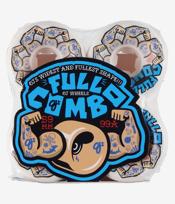 OJ Team Elite Full Combo Rollen (white) 59 mm 99A 4er Pack