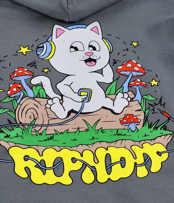 RIPNDIP Shroom Song Hoodie (charcoal)